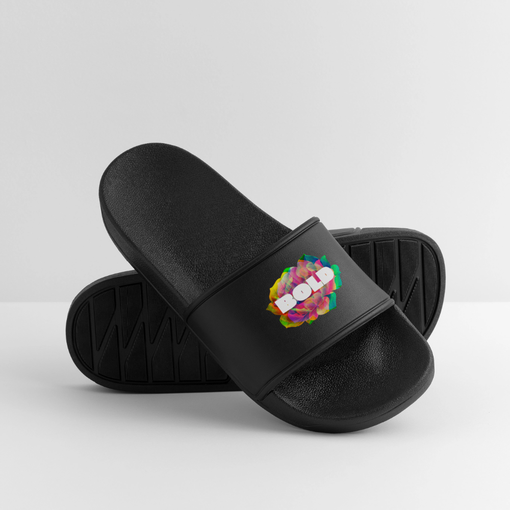 BOLDred Women’s Sliders - black