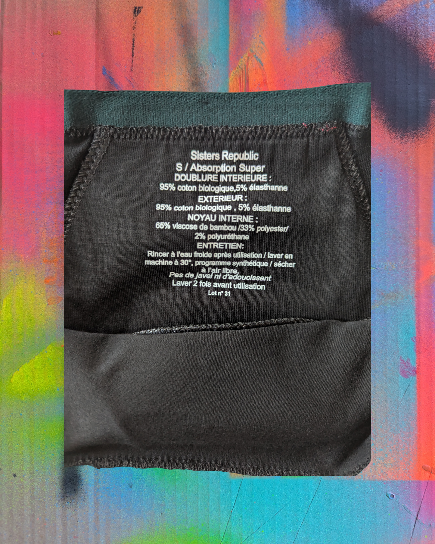 Sister Republic PeriodPanty SHORTY CHLOÈ