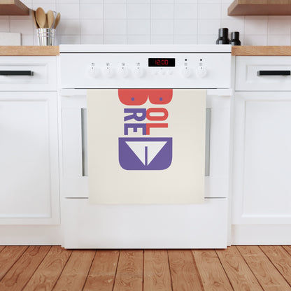 BOLDred Cotton Tea Towel
