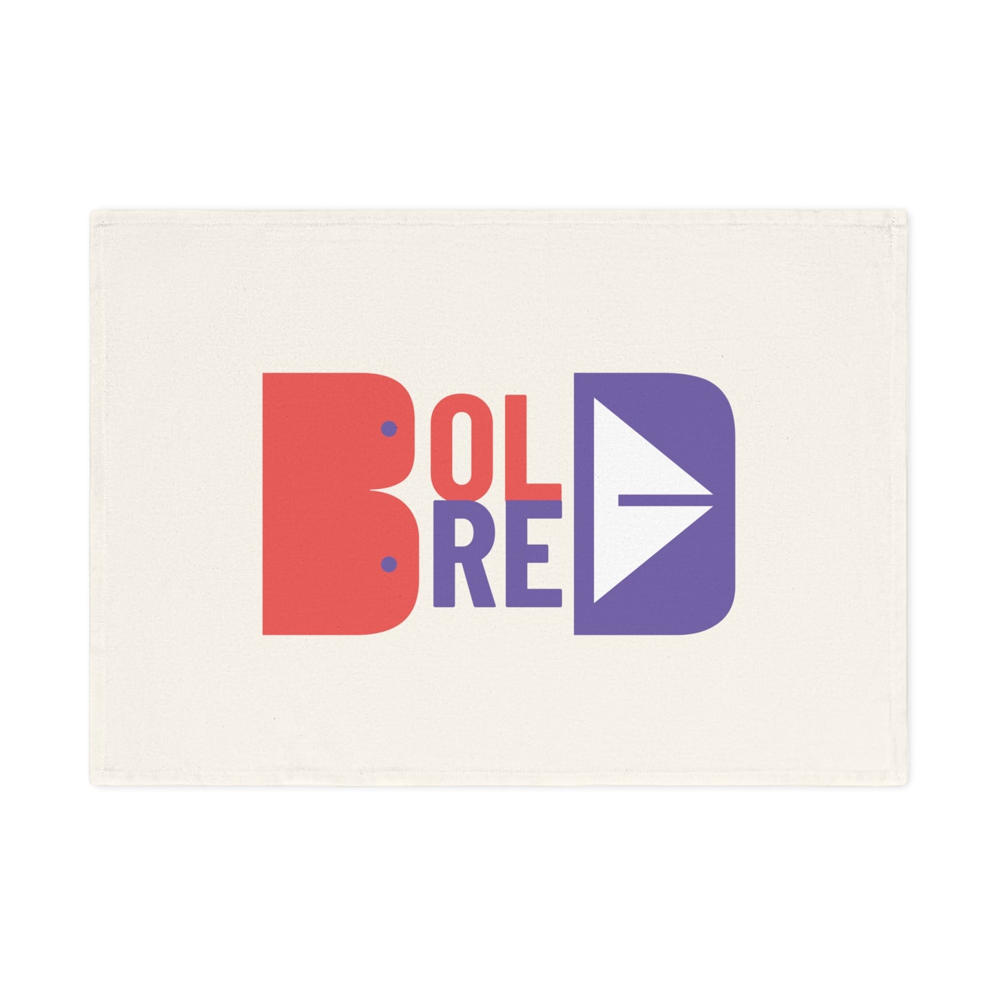 BOLDred Cotton Tea Towel