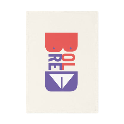 BOLDred Cotton Tea Towel