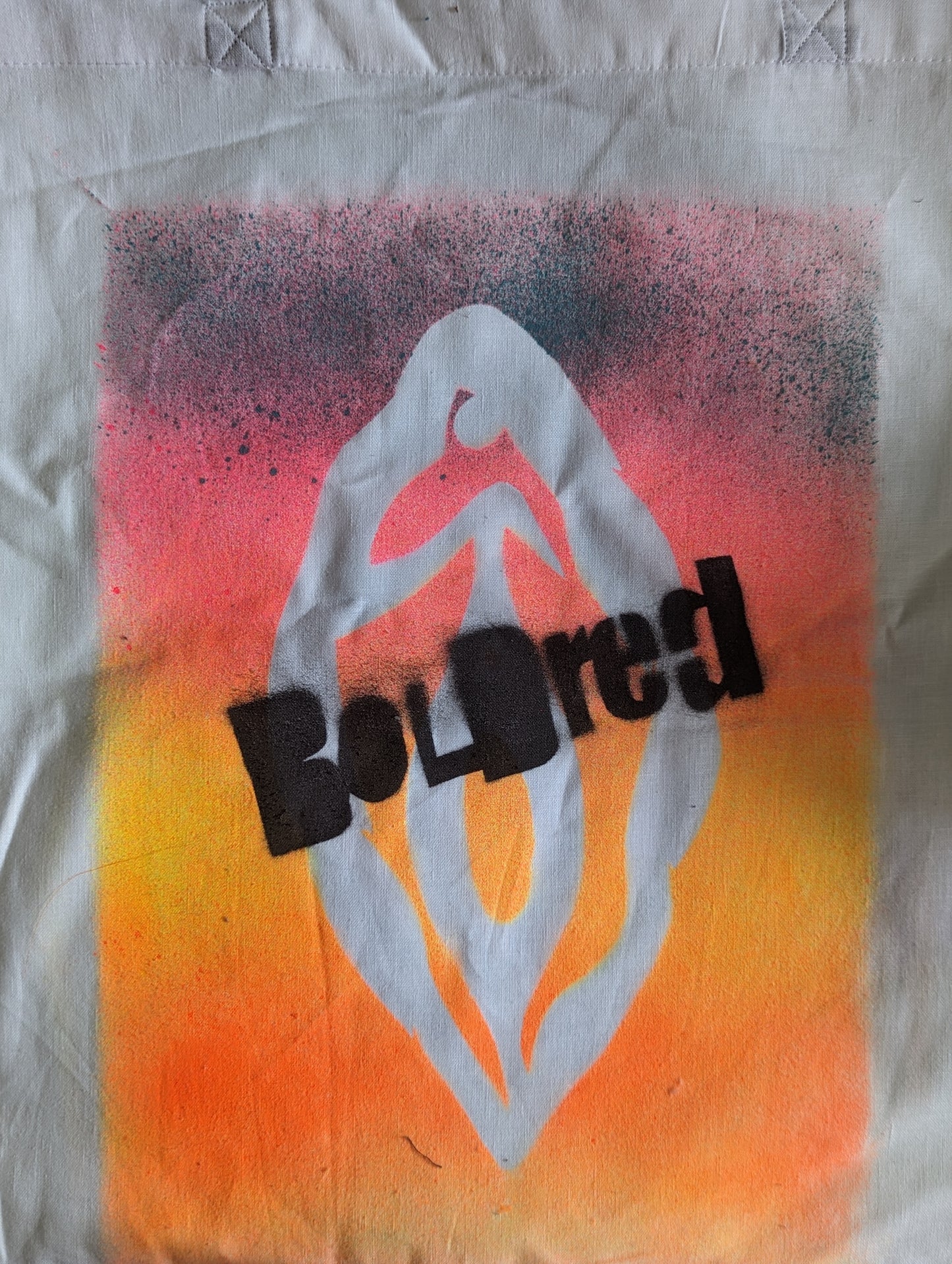 BOLDred: Unique Limited Edition Canvas Bag