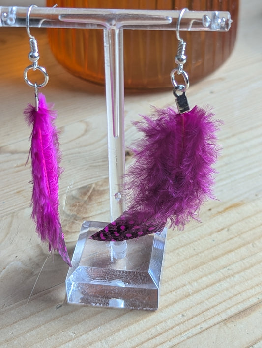 BOLD jewels - feathers galore