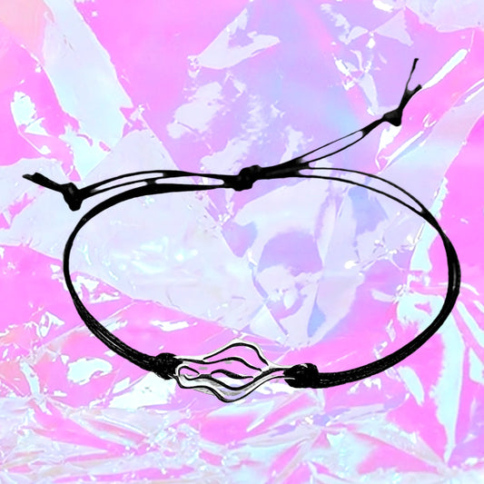 LACUNA wristlet - FRIENDSCHIP BRACELET silver by Luise Zücker