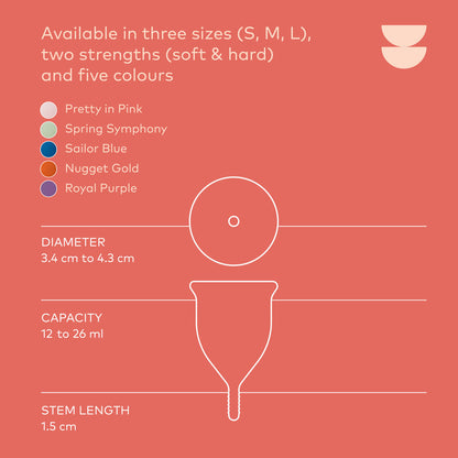Divine Cup: Menstruationstasse | Cup "divine" | SOFT | Unverpackt